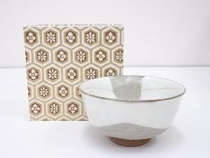 京焼　押小路窯造　白釉茶碗